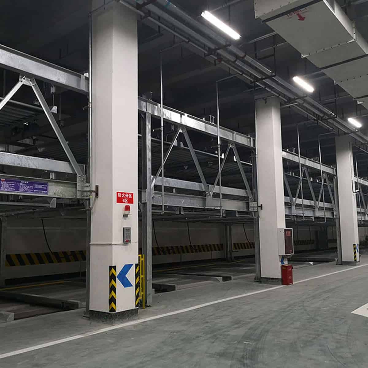 俯仰式機械立體車庫過規劃